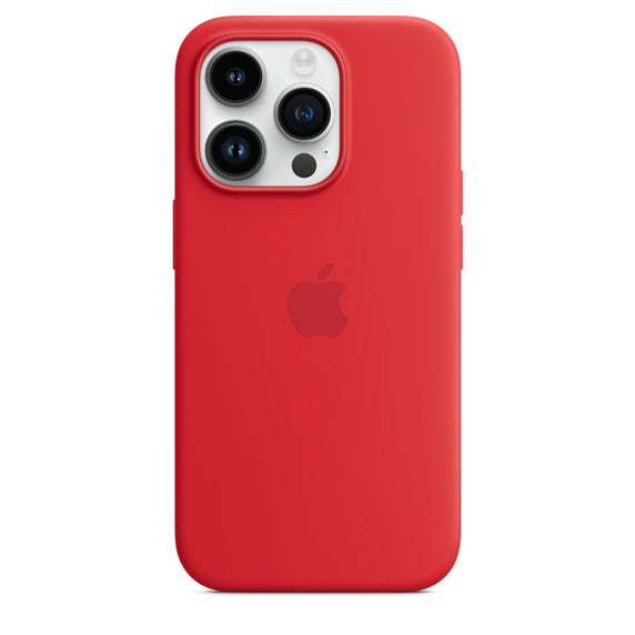 iPhone 14 Pro Silicone Case with MagSafe - (PRODUCT)RED