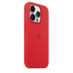 iPhone 14 Pro Silicone Case with MagSafe - (PRODUCT)RED