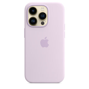 APPLE CAPA IPHONE 14 PRO SILICONE CASE WITH MAGSAFE - LILAC