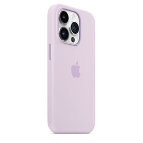 APPLE CAPA IPHONE 14 PRO SILICONE CASE WITH MAGSAFE - LILAC