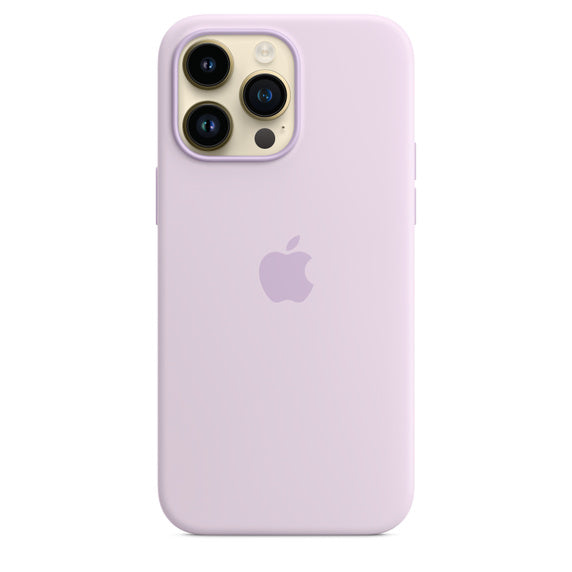 APPLE CAPA IPHONE 14 PRO MAX SILICONE CASE WITH MAGSAFE - LILAC