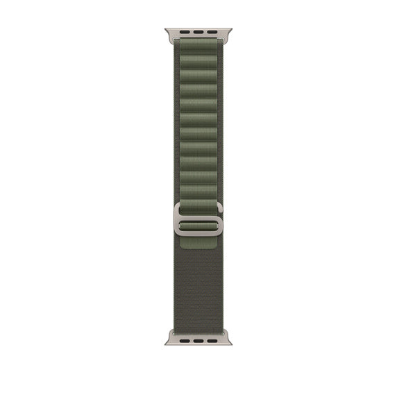 APPLE BRACELET GREEN ALPINE LOOP - LARGE 49MM