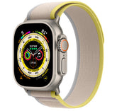 APPLE WATCH ULTRA GPS+CELLULAR 49MM TITANIUM CASE WITH YELLOW/BEIGE TRAIL LOOP M