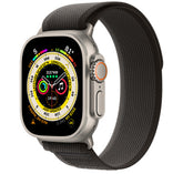 APPLE WATCH ULTRA GPS+CELLULAR 49MM TITANIUM CASE WITH BLACK/GRAY TRAIL LOOP S/M
