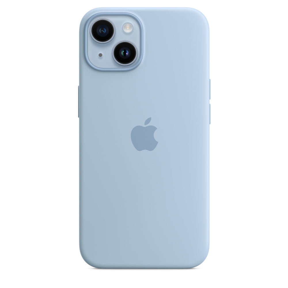 Funda de silicona con MagSafe para iPhone 14 - Cielo