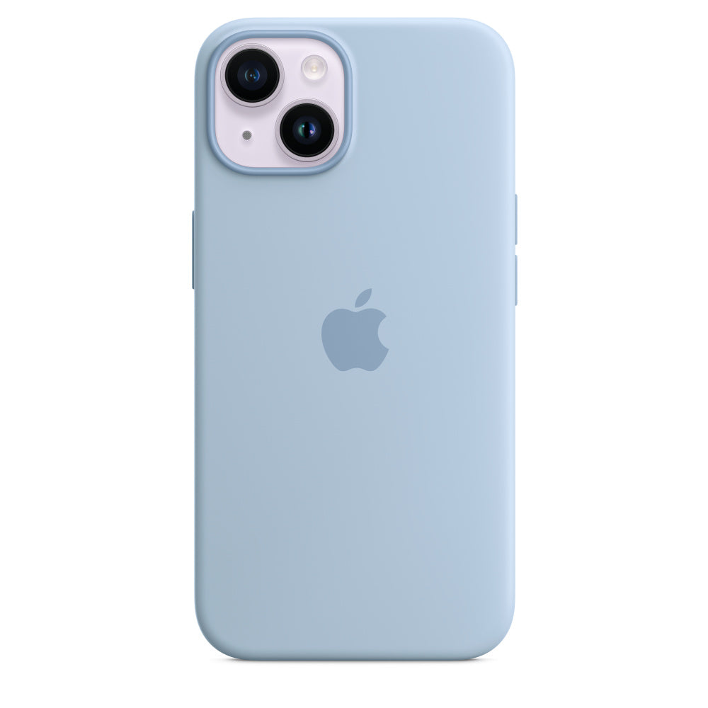 Silicone Case with MagSafe for iPhone 14 - Sky