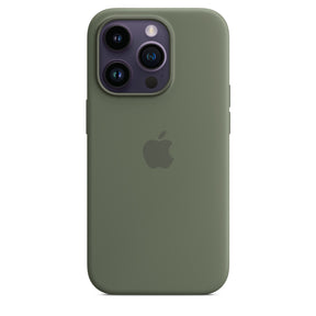 Silicone Case with MagSafe for iPhone 14 Pro - Olive