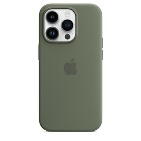 Silicone Case with MagSafe for iPhone 14 Pro - Olive