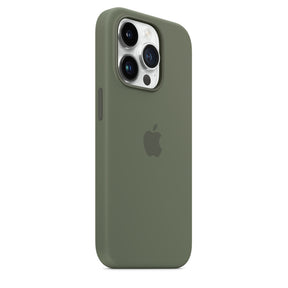 Silicone Case with MagSafe for iPhone 14 Pro - Olive