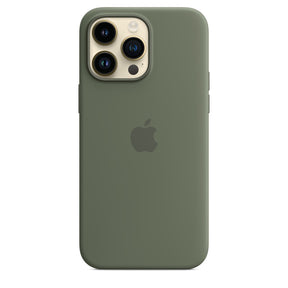 Silicone Case with MagSafe for iPhone 14 Pro Max - Olive