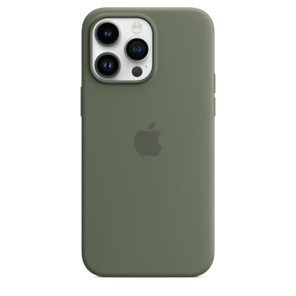 Silicone Case with MagSafe for iPhone 14 Pro Max - Olive