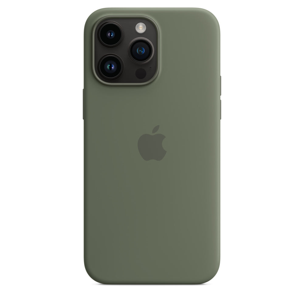 Silicone Case with MagSafe for iPhone 14 Pro Max - Olive