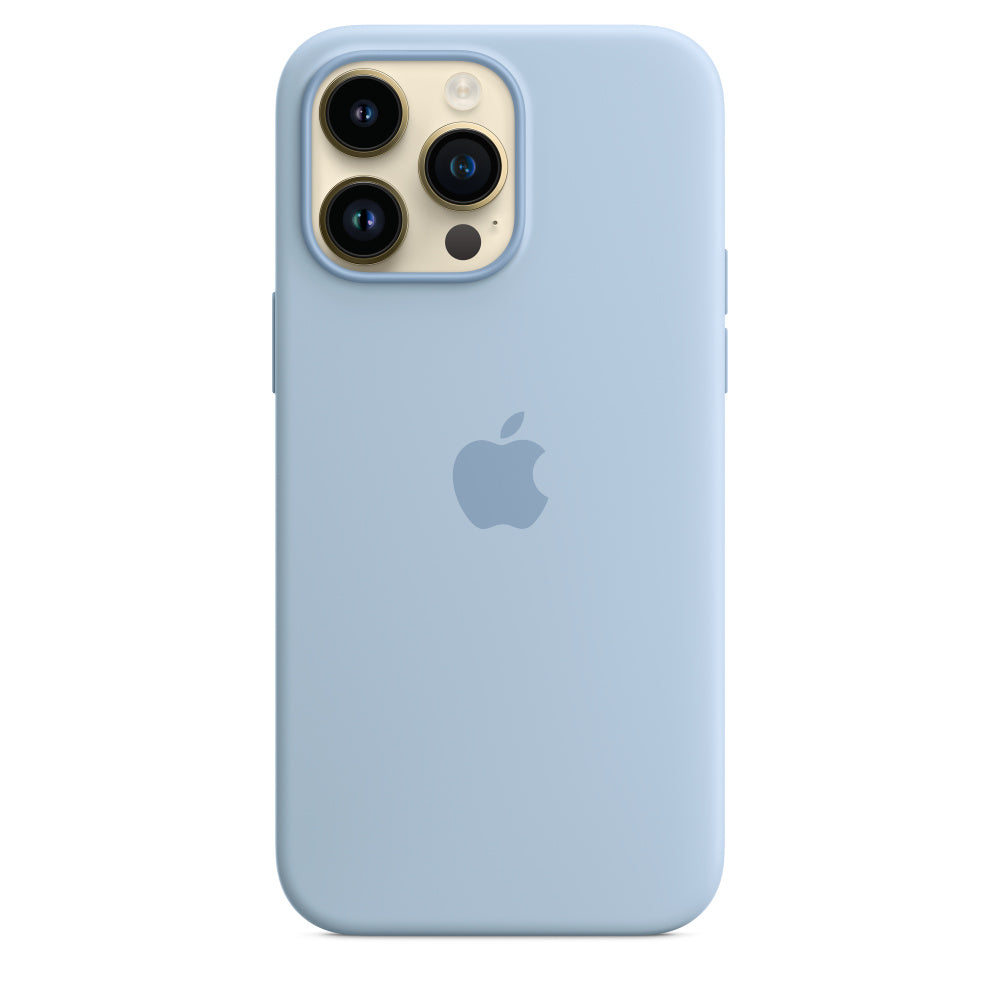 Capa em silicone com MagSafe para iPhone 14 Pro Max - Céu