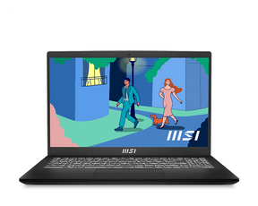 NB MSI Modern 15 B12M-048XPT i7-1255U 16GB DDR4 512GB SSD 15,6\"FHD 60Hz Iris Xe Graphics s/SO 3Yr