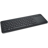 TECLADO MICROSOFT TODO EN UNO MEDIOS USB PT INALAMBRICO NEGRO