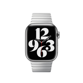 APPLE BRACELETE SILVER STAINLESS STEEL 38mm