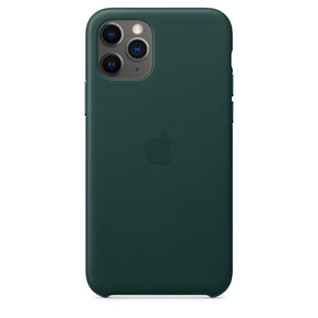 APPLE CAPA IPHONE 11 PRO 5.8 LEATHER CASE - FOREST GREEN