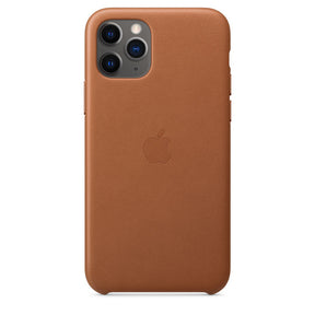 APPLE CAPA IPHONE 11 PRO 5.8 LEATHER CASE - SADDLE BROWN