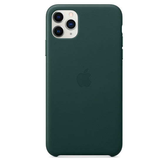 FUNDA DE CUERO APPLE CAPA IPHONE 11 PRO 6.5 MAX - VERDE BOSQUE