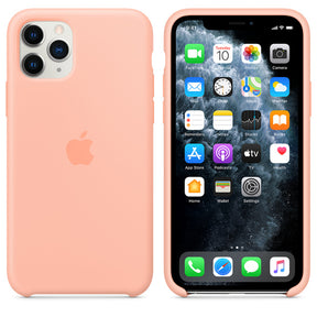 FUNDA APPLE COVER IPHONE 11 PRO 5.8 SILICONA - POMELO