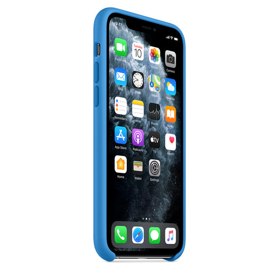 FUNDA SILICONA APPLE CAPA IPHONE 11 PRO 5.8 - AZUL SURF