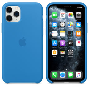 APPLE CAPA IPHONE 11 PRO 5.8 SILICONE CASE - SURF BLUE