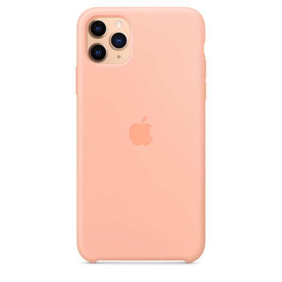 APPLE COVER IPHONE 11 PRO 6.5 MAX SILICONE CASE - GRAPEFRUIT