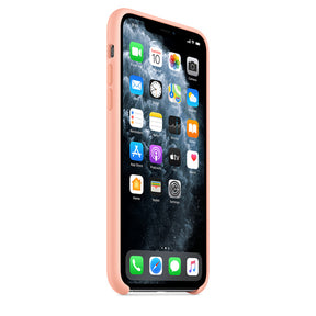 APPLE COVER IPHONE 11 PRO 6.5 MAX SILICONE CASE - GRAPEFRUIT