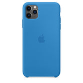 FUNDA APPLE CAPA IPHONE 11 PRO 6.5 MAX SILICONA - AZUL SURF