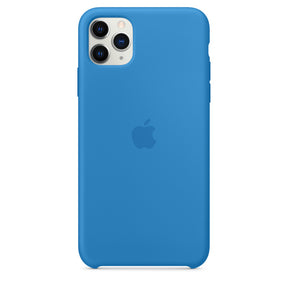 APPLE CAPA IPHONE 11 PRO 6.5 MAX SILICONE CASE - SURF BLUE