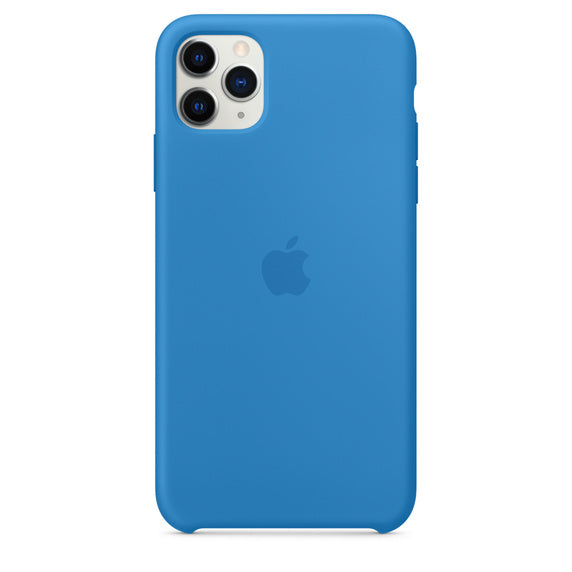 FUNDA APPLE CAPA IPHONE 11 PRO 6.5 MAX SILICONA - AZUL SURF