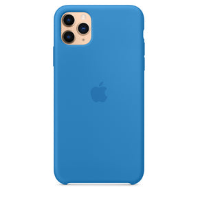 APPLE CAPA IPHONE 11 PRO 6.5 MAX SILICONE CASE - SURF BLUE