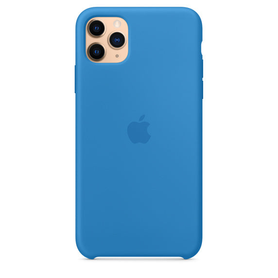 FUNDA APPLE CAPA IPHONE 11 PRO 6.5 MAX SILICONA - AZUL SURF