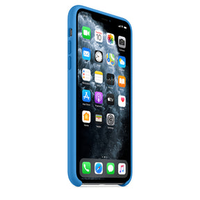 APPLE CAPA IPHONE 11 PRO 6.5 MAX SILICONE CASE - SURF BLUE