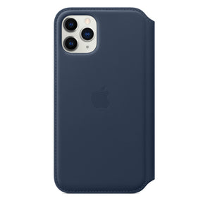 APPLE COVER IPHONE 11 PRO 5.8 LEATHER FOLIO - DEEP SEA BLUE