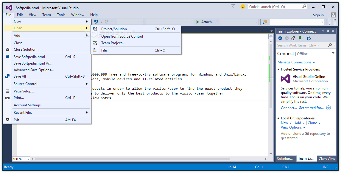 Visual Studio Test Professional - 1 ano - 1 Utilizador