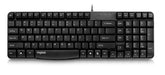 Teclado RAPOO N2400 Wired Spill-resistant Black