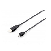 CABLE USB 2.0 A/MINI BM/M 2M