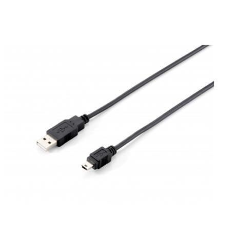 CABLE USB 2.0 A/MINI BM/M 2M