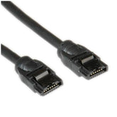 CABLE SATA 7PIN M/M 1M NEGRO