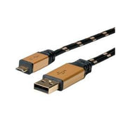 CABLE USB 2.0 A/MICR BM/M ORO 1.8M