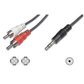 CABLE AUDIO JACK 3.5/RCA 2 3M