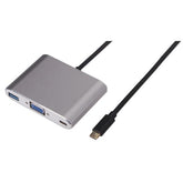 ADAPTER USB C 3.1/USB+VGA+ CM/H