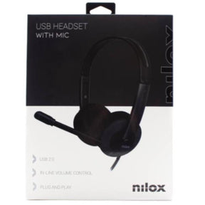 USB HEADPHONES WITH PC MICROPHONE