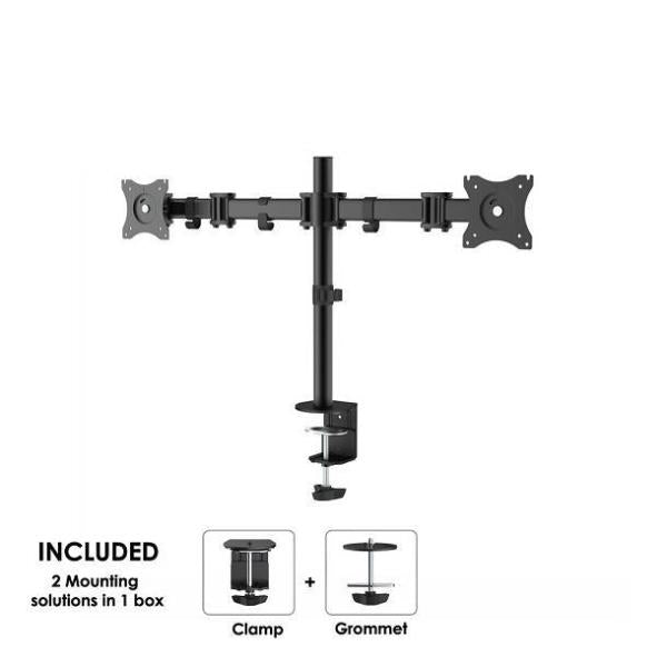 MONTAJE DE ESCRITORIO NEOMOUNTS (10 - 27 ) (NM-D135DBLACK)