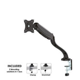 MONTAJE DE ESCRITORIO NEOMOUNTS (10 - 27 ) (NM-D500BLACK)