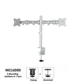 MONTAJE DE ESCRITORIO NEOMOUNTS (10 - 30 ) (NM-D135DSILVER)