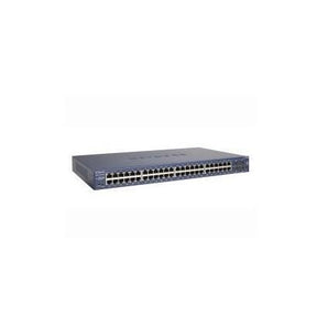NETGEAR Smart GS748T - V5 - Switch - L3 Lite - Administrado - 48 x 10/100/1000 + 2 x Gigabit SFP + 2 x Gigabit SFP combo - escritorio, montaje en riel