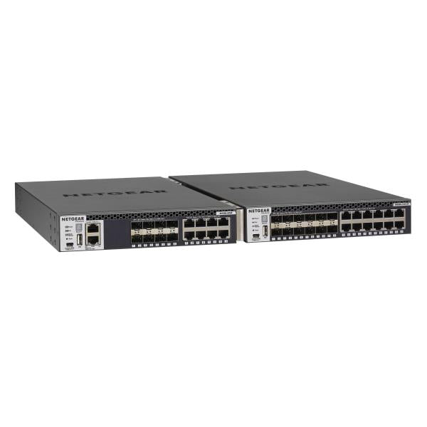 NETGEAR M4300-8X8F - Switch - L3 - Managed - 8 x 10/100/1000/10000 + 8 x 10 Gigabit SFP+ - front to back airflow - rail mountable