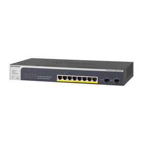NETGEAR Smart GS510TPP - Switch - L3 Lite - smart - 8 x 10/100/1000 (PoE+) + 2 x SFP - desktop, rail mountable - PoE+ (190W)